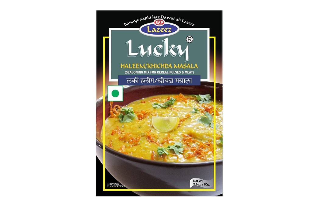 Lucky Haleem / Khichdi Masala (Seasoning Mix For Cereal Pulses & Meat)   Box  60 grams